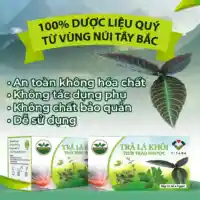 Trà lá Khôi - An toàn - Không tác dụng phụ